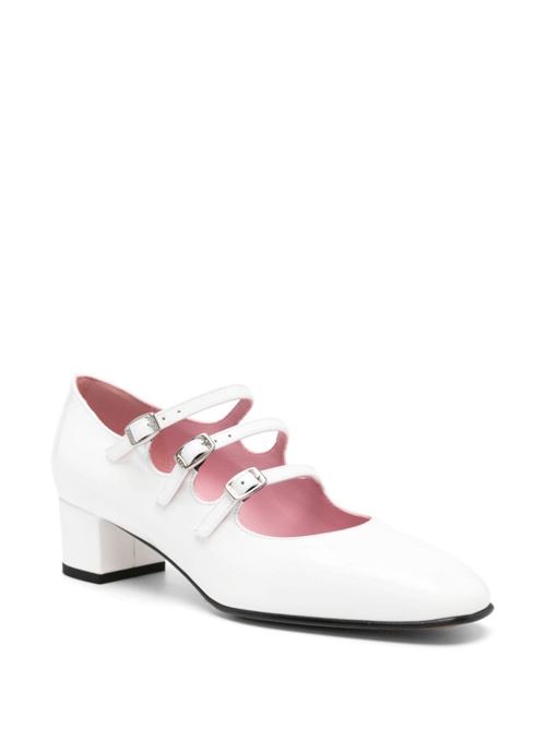 Scarpa donna Mary Janes Kina CAREL PARIS | KINA 001808VERNIS BLANC